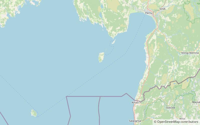 Latarnia morska Kihnu location map