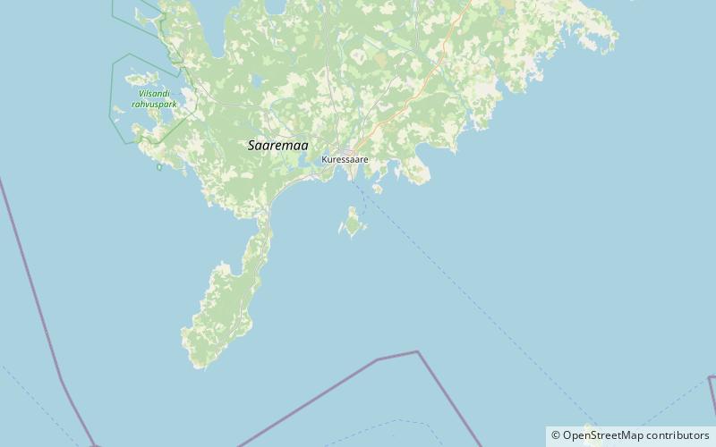 Latarnia morska Abruka location map