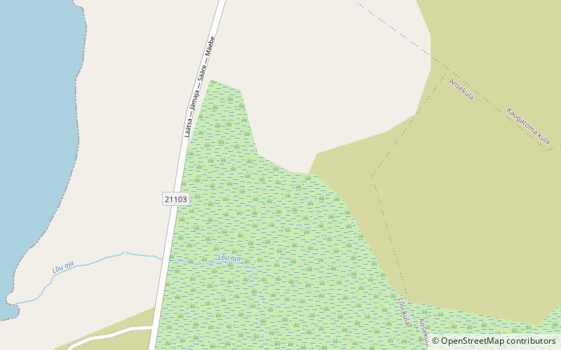 Kaugatoma-Lõu Landscape Conservation Area location map
