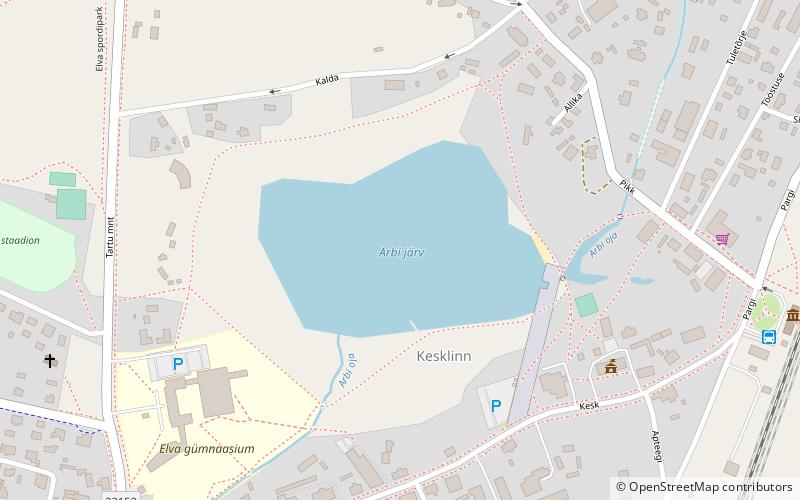 Lake Arbi location map