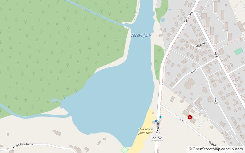 Verevi Lake location map