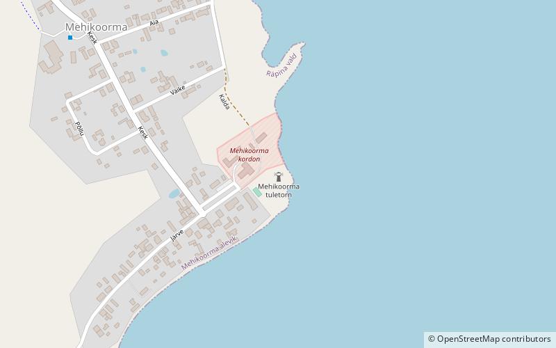 Mehikoorma Lighthouse location map
