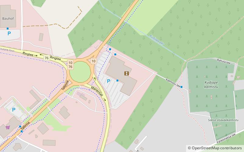 Auriga kaubanduskeskus location map