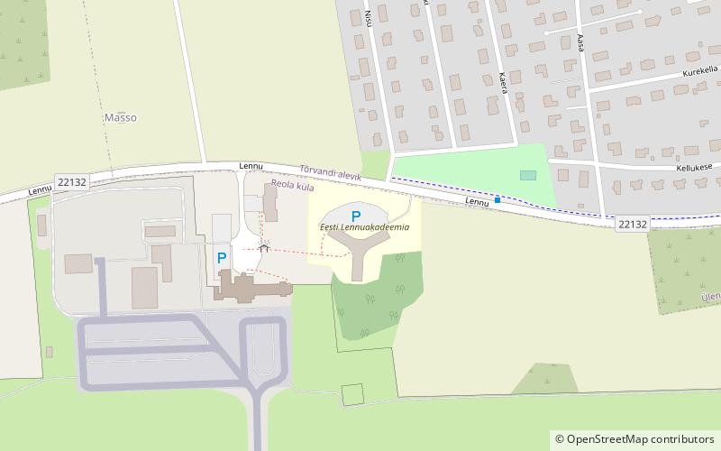 Estonian Aviation Academy location map