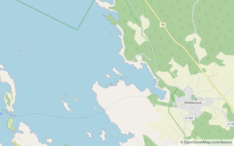vasikalaid vilsandi national park location map