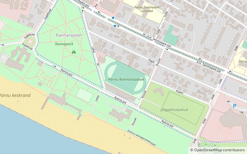 Pärnu Rannastaadion location map