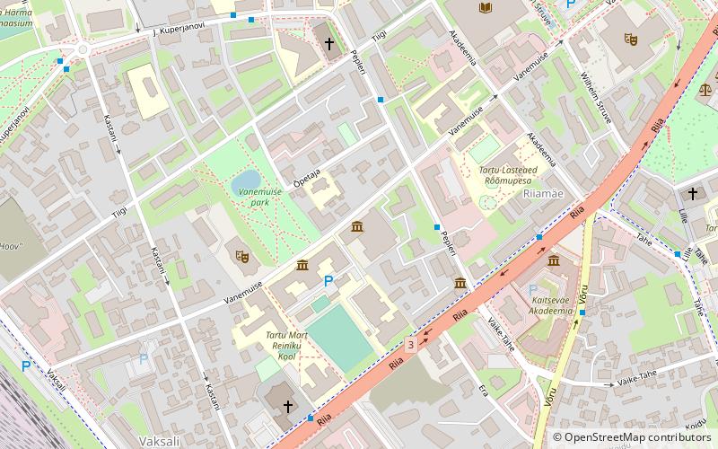 Estonian Literary Museum location map