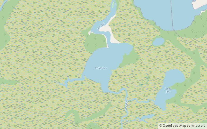 lake kalli reserve naturelle peipsiveere location map