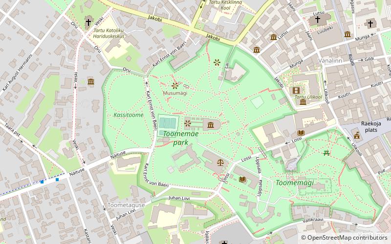 Tartu Cathedral location map