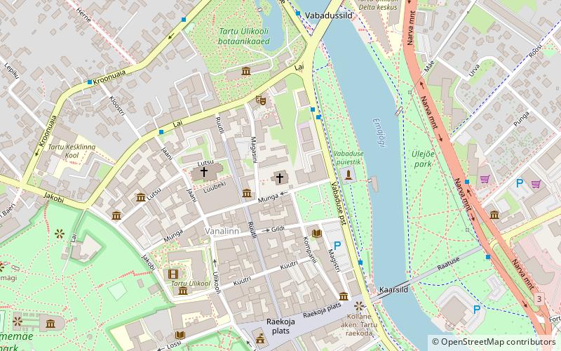 EAÕK Tartu Jumalaema Uinumise katedraal location map