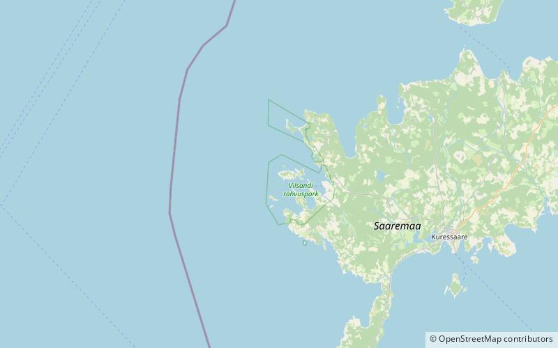 Latarnia morska Vilsandi location map
