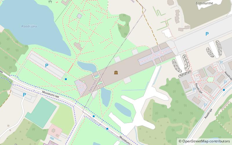 Estonian National Museum location map