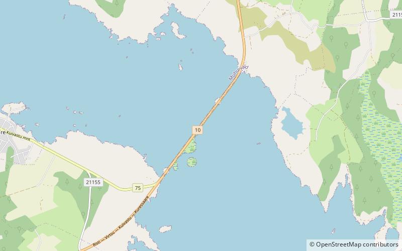 Väinatamm location map