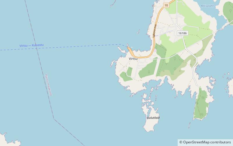Latarnia morska Virtsu location map