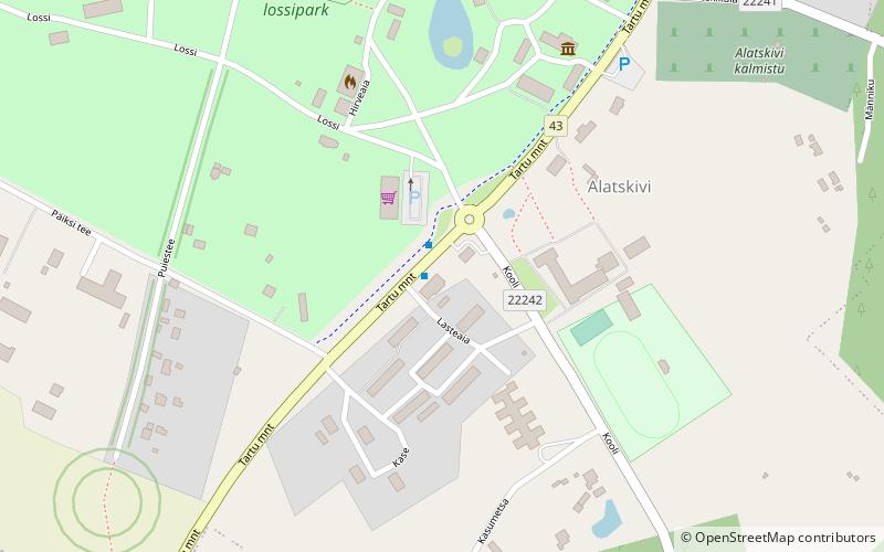 Alatskivi location map