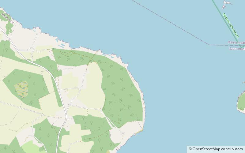 Rannaniidi Cliffs Landscape Conservation Area location map