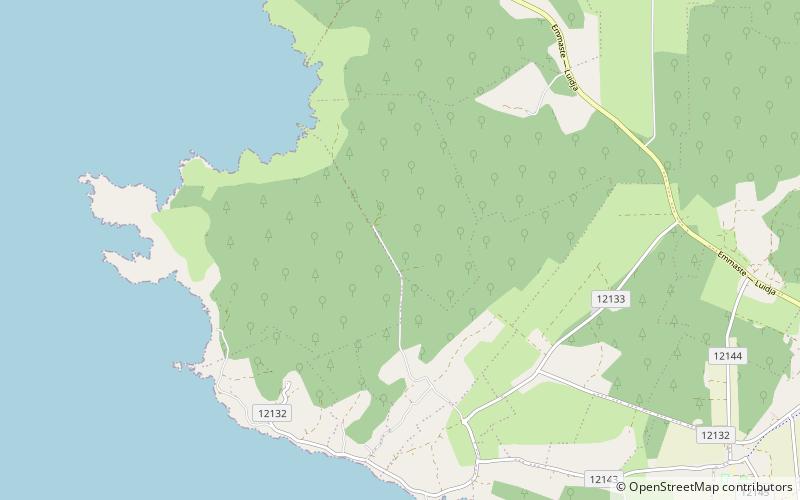 sepaste landscape conservation area hiiumaa location map