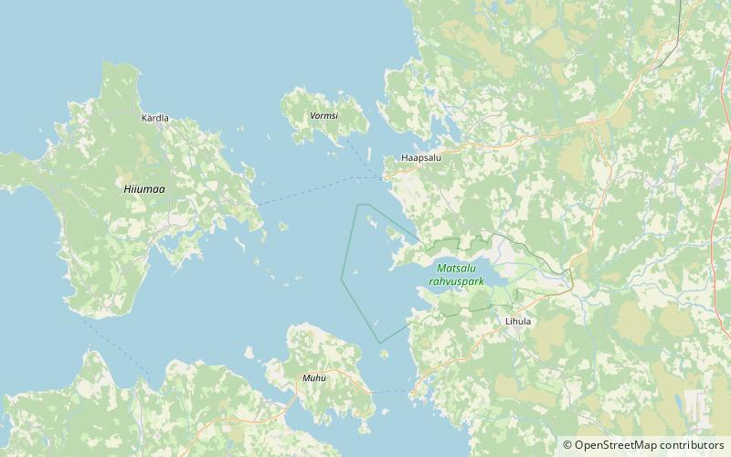 hanemaa park narodowy matsalu location map