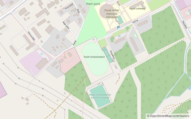 stadion paide uhisgumnaasiumi location map
