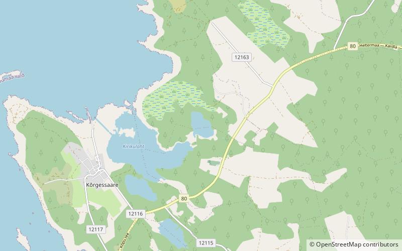 Kajumeri location map