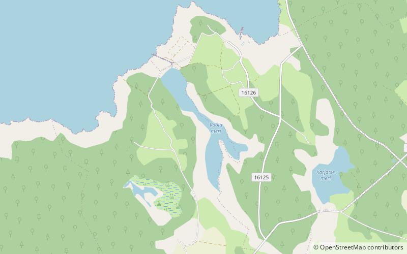 Vöölameri location map