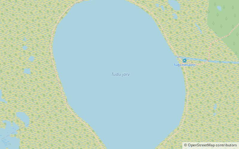 Tudu Lake location map