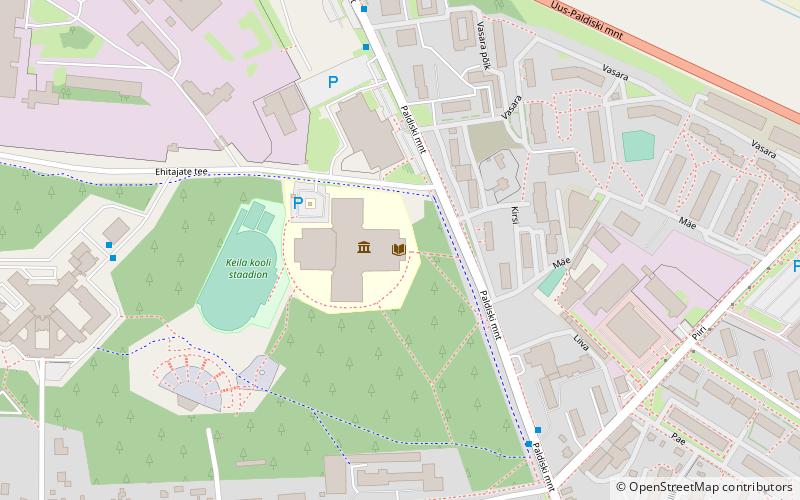 Harju Maakonnaraamatukogu location map