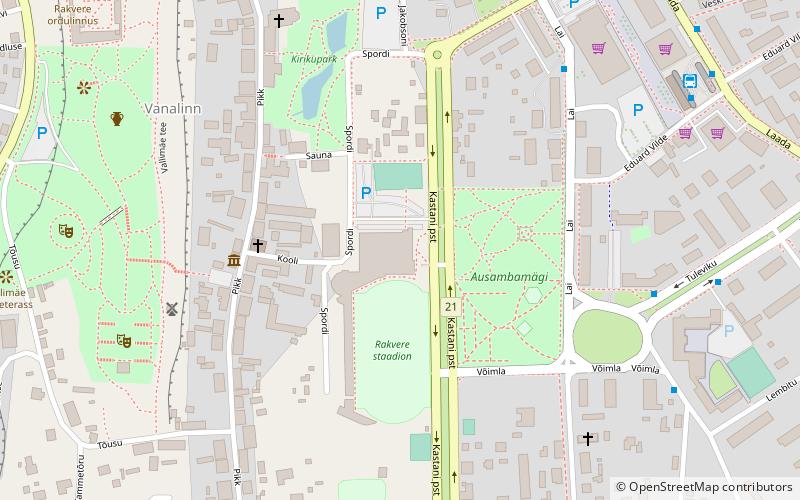 Rakvere Spordihall location map