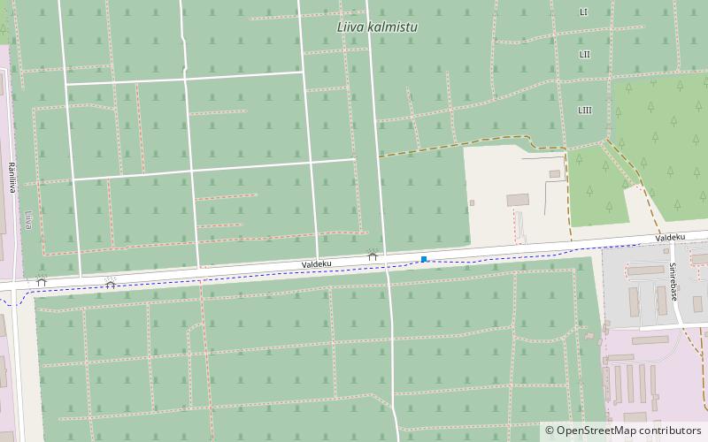 liiva cemetery tallin location map