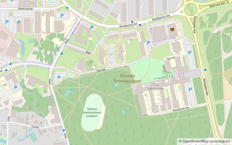 Universidad Técnica de Tallin location map
