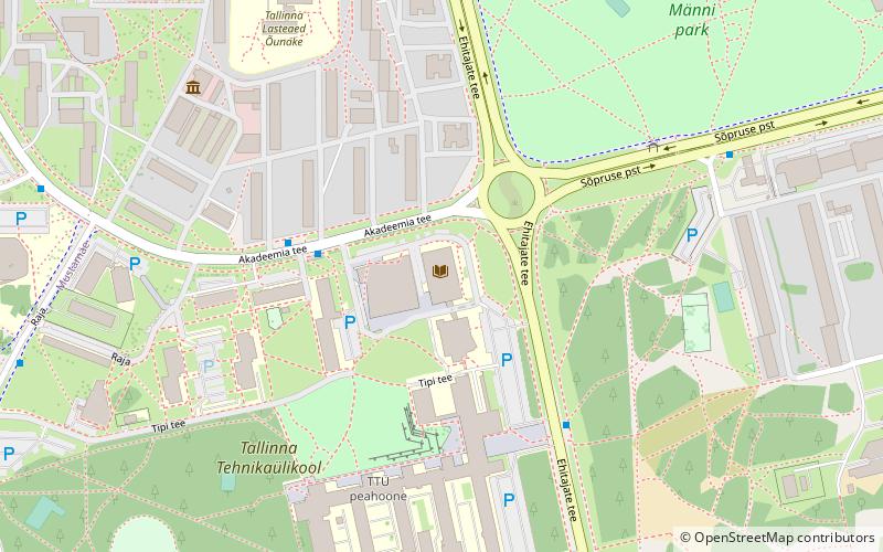 Tallinn Law School location map