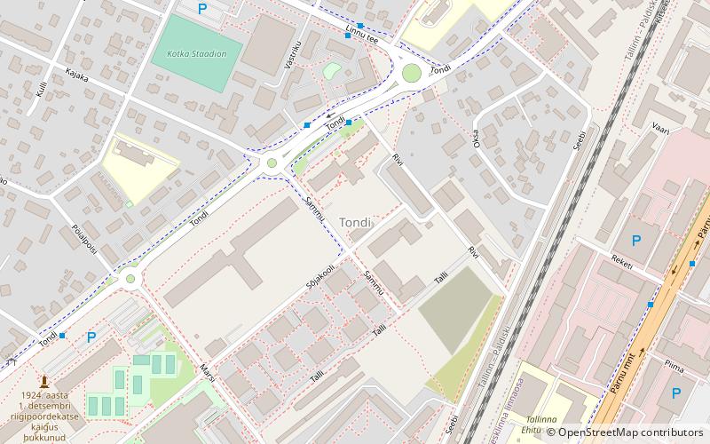 tondi tallin location map