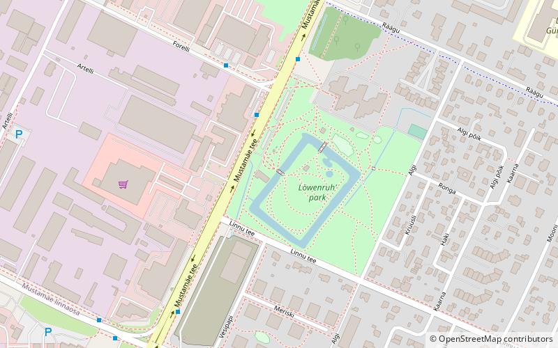 arrondissement de kristiine tallinn location map
