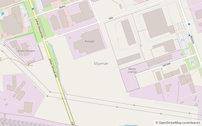 sojamae tallin location map