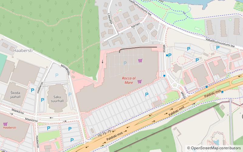 Rocca al Mare Shopping Centre location map