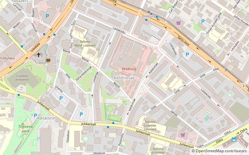 keldrimae tallinn location map