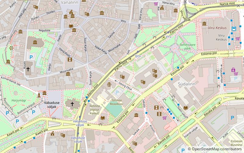 Estonian Drama Theatre location map