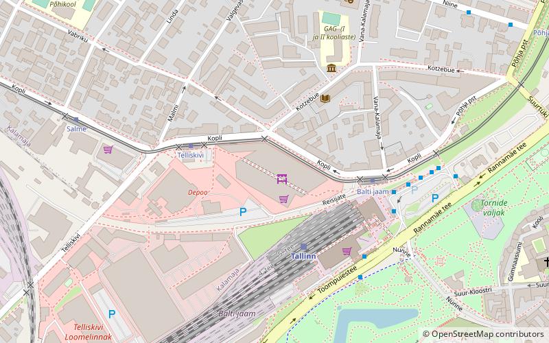 jaama turg tallinn location map
