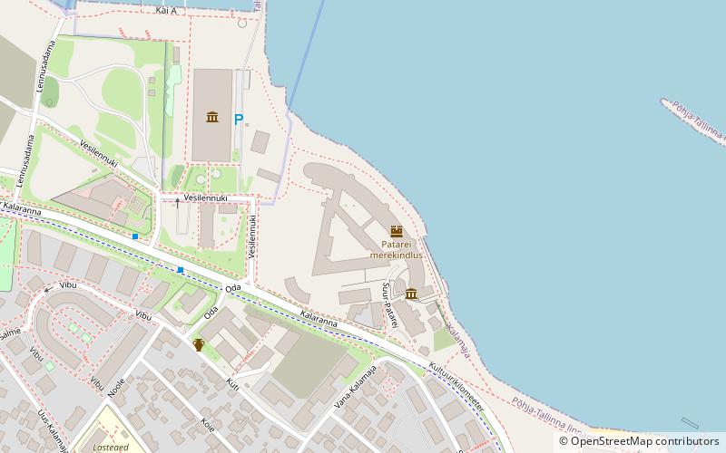 Patarei Prison location map