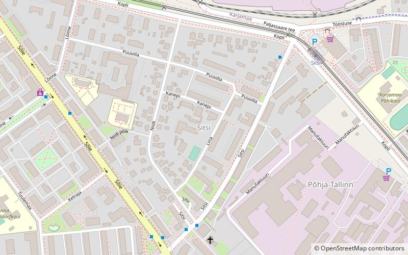 sitsi tallinn location map