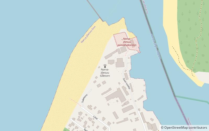 Narva-Jõesuu Lighthouse location map