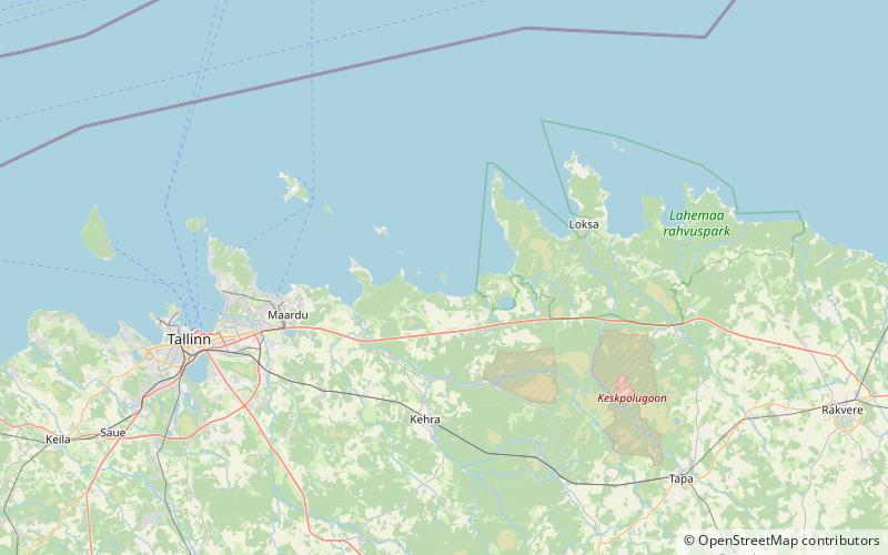 Pedassaar location map