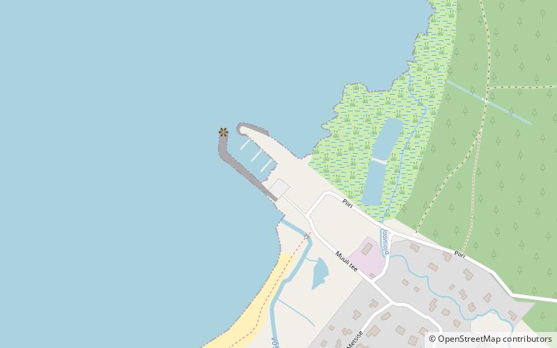 Võsu sadam location map