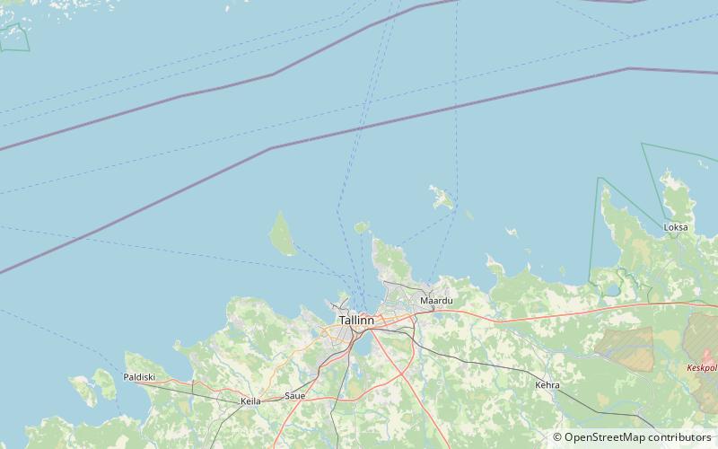 Põhjarand location map