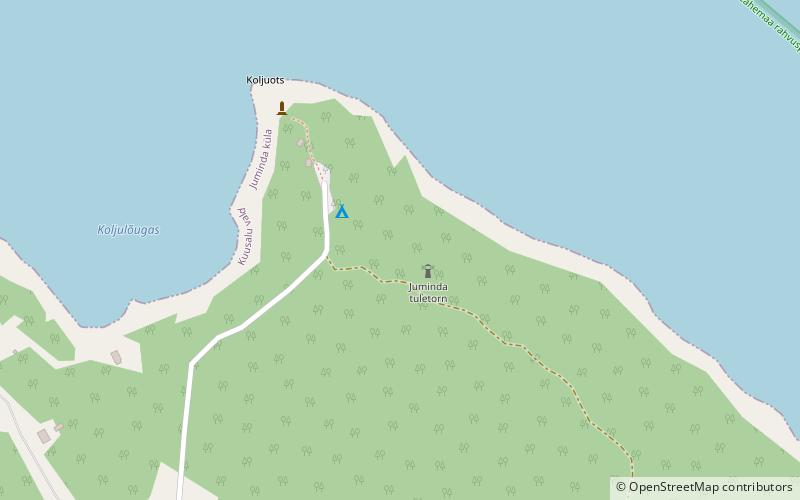 Juminda Lighthouse location map