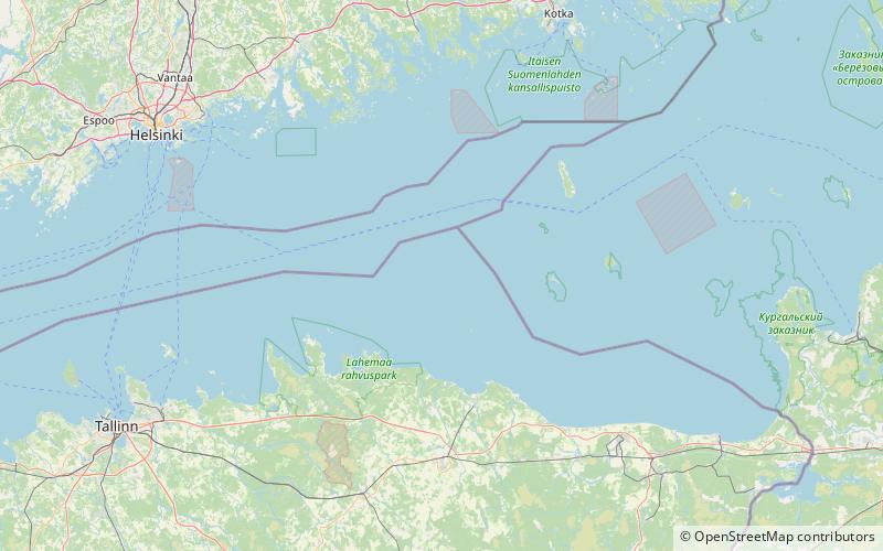 Latarnia morska Vaindloo location map