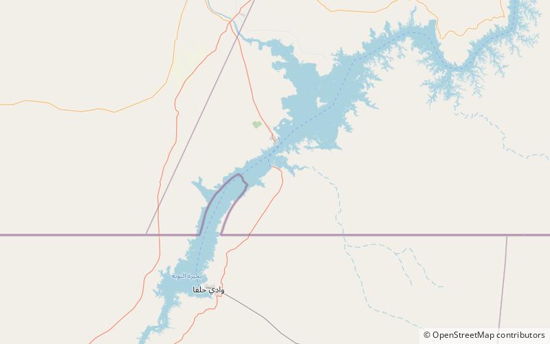Qustul location map