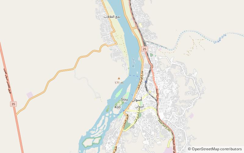 Qubbet el-Hawa location map