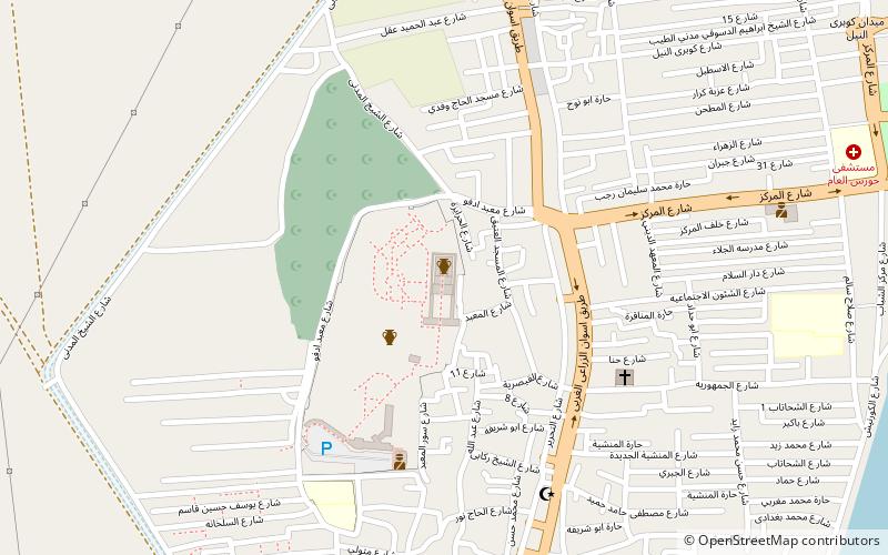 Edfu-Projekt location map