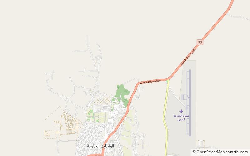 El Bagawat location map